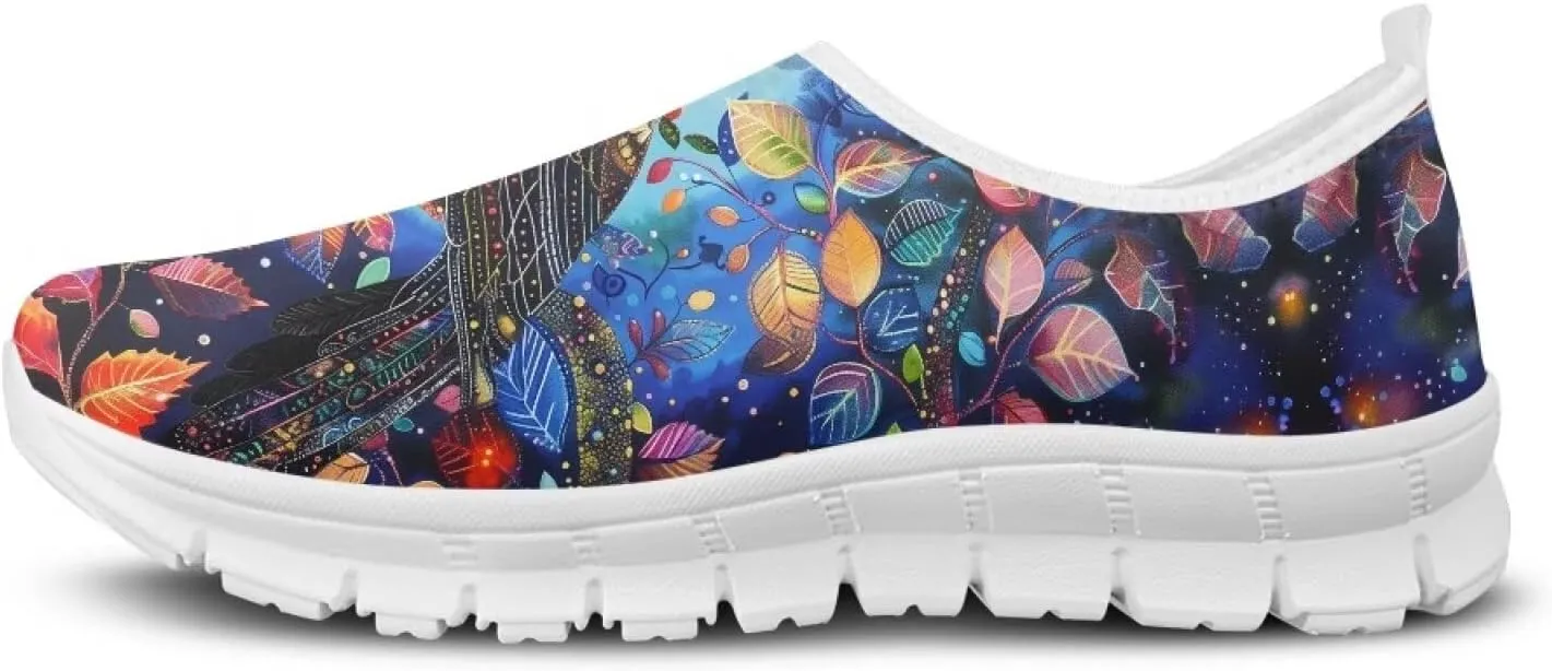 Women's Animals Sneaker Casual Lightweight Anti-Skid Outdoor Shoes Cozy Low-Top Slip On Holiday Running Sneaker for Ladies US 5.5-11.5