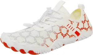 ZWRXW Hike 2025 Footwear Barefoot Shoes Women Wide Toe Box Hiking Shoes Healthy & Non-Slip Lightweight Breathable Barefoot Shoe Unisex